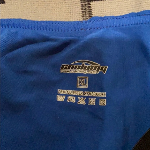 Royal blue coolomg 7/8 pants - Picture 2 of 4